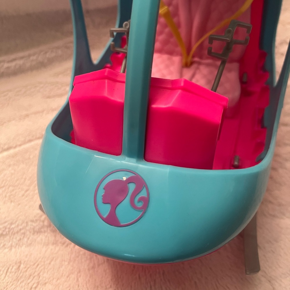💕 Mattel Barbie Dreamhouse Adventures Pink & Blue Helicopter - Picture 15 of 16